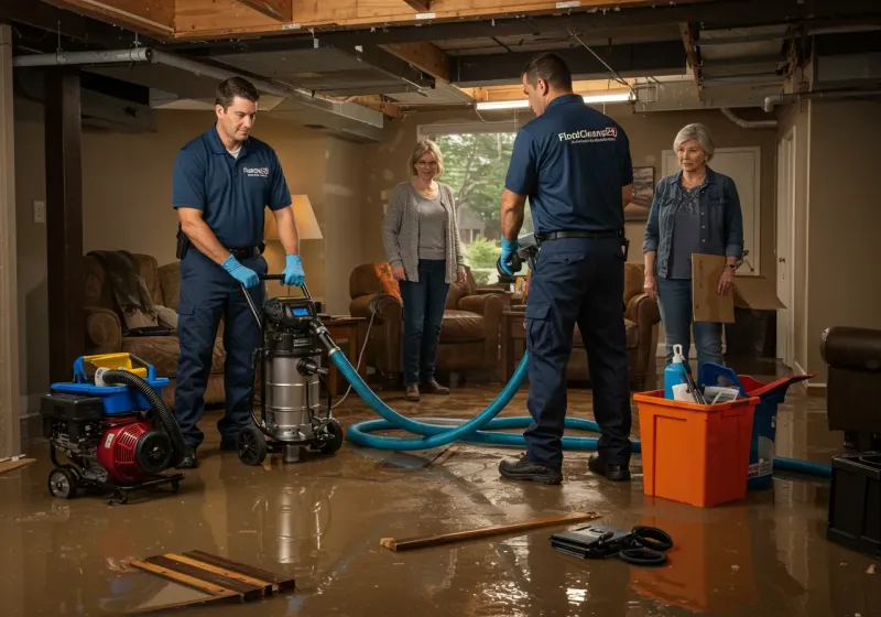 Basement Water Extraction and Removal Techniques process in Oakland County, MI